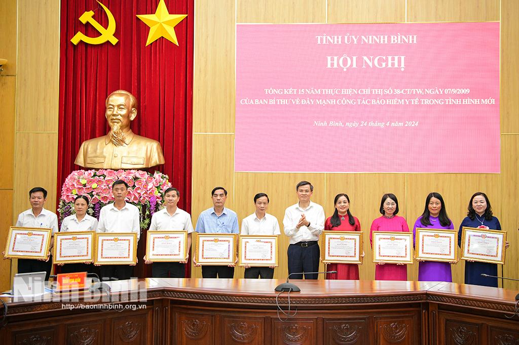 Tổng kết 15 năm thực hiện Chỉ thị số 38 của Ban Bí thư