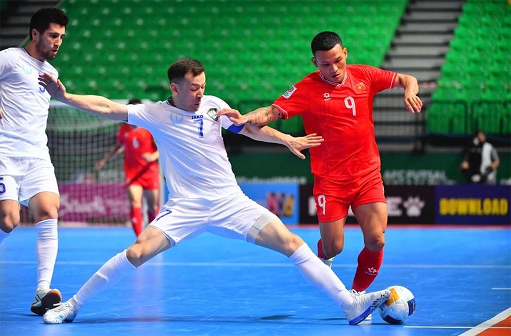 Đội tuyển Futsal Việt Nam thua ngược đầy tiếc nuối trước Futsal Uzbekistan