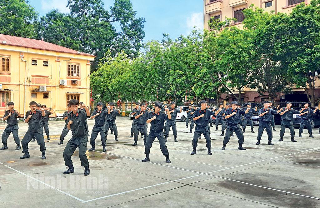 Cảnh sát cơ động Ninh Bình: "Lá chắn thép" bảo vệ cuộc sống bình yên của Nhân dân