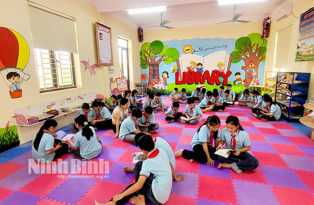 Lan tỏa phong trào đọc sách trong các nhà trường