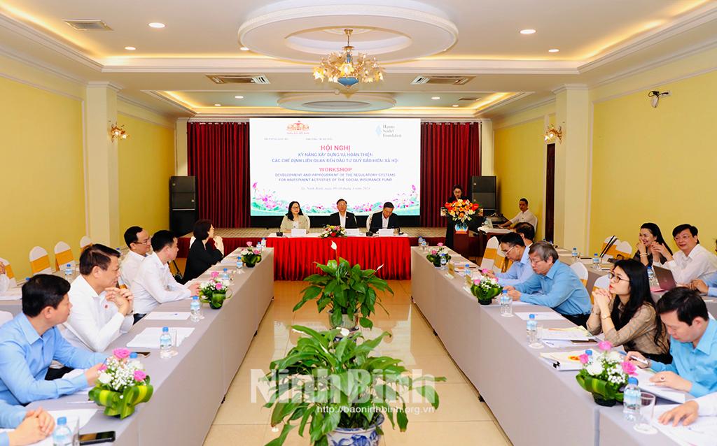 Trang bị kỹ năng xây dựng và hoàn thiện các chế định liên quan đến đầu tư Quỹ bảo hiểm xã hội