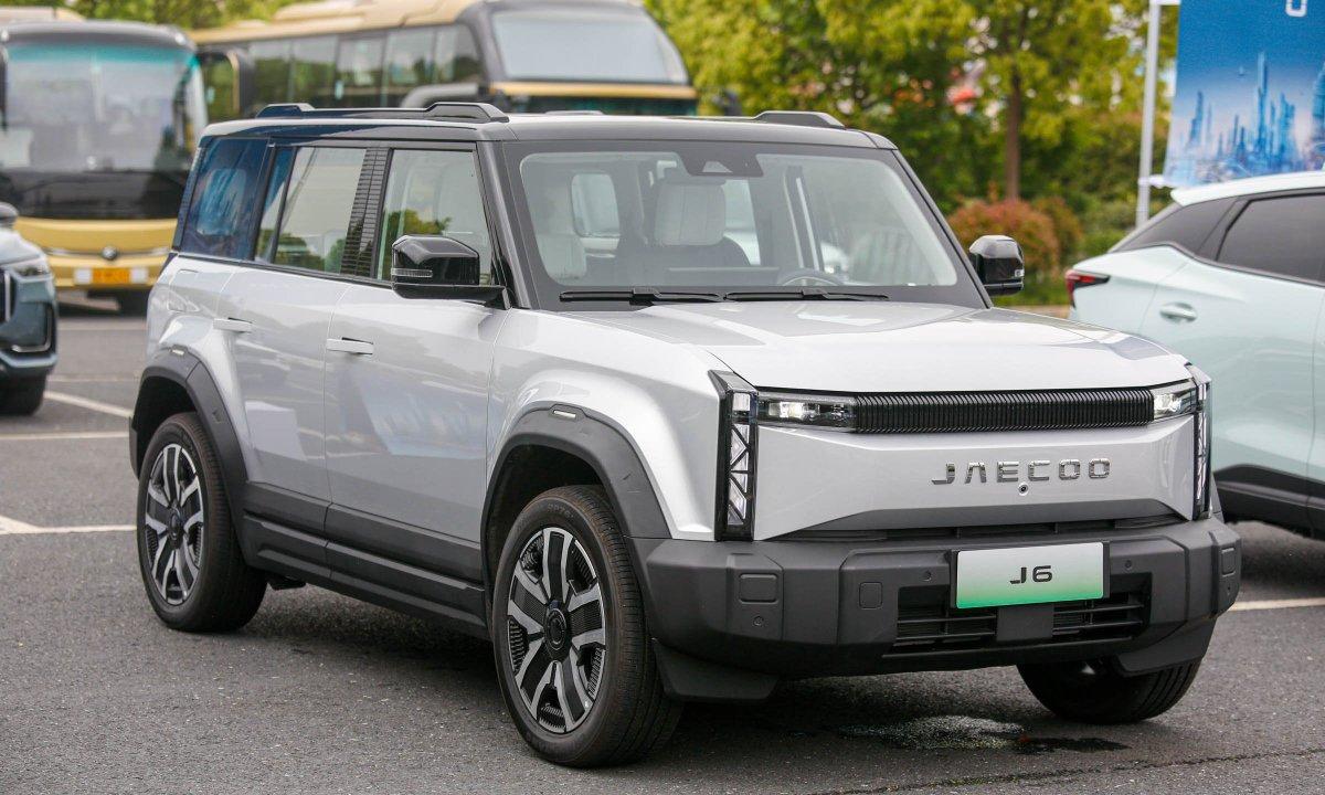 Jaecoo J6 - crossover điện cỡ nhỏ sắp bán tại Việt Nam