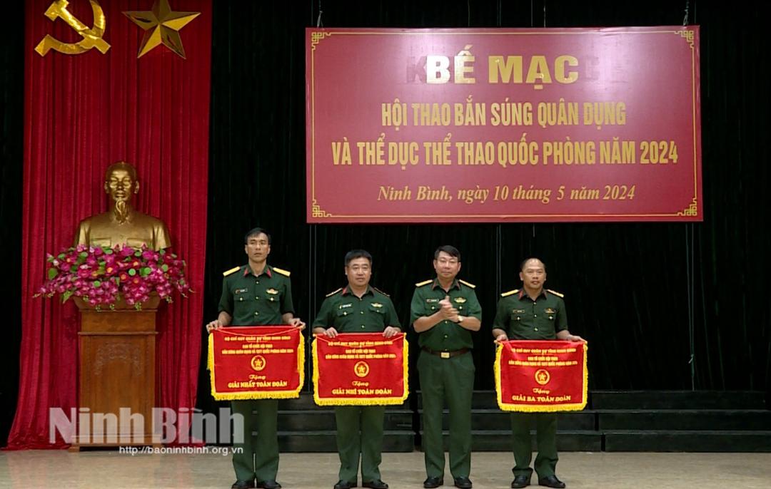 Bế mạc Hội thao bắn súng quân dụng và TDTT quốc phòng năm 2024