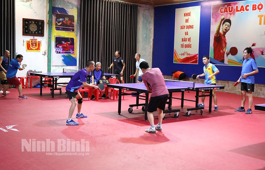 Giải bóng bàn các câu lạc bộ Cúp Liên đoàn tỉnh Ninh Bình năm 2024: "Cú hích" cho phong trào luyện tập bóng bàn