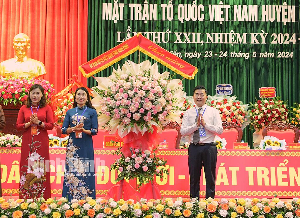 Đại hội đại biểu MTTQ huyện Gia Viễn lần thứ XXII, nhiệm kỳ 2024 -2029