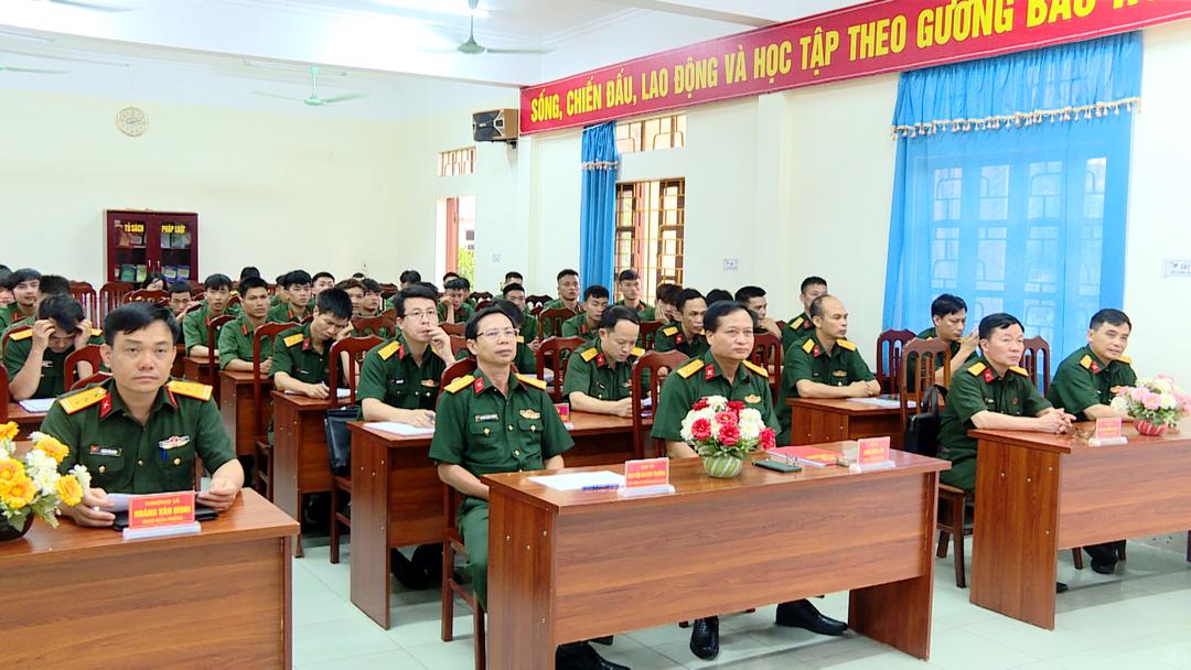 Bộ Chỉ huy Quân sự tỉnh khai giảng lớp đào tạo sĩ quan dự bị