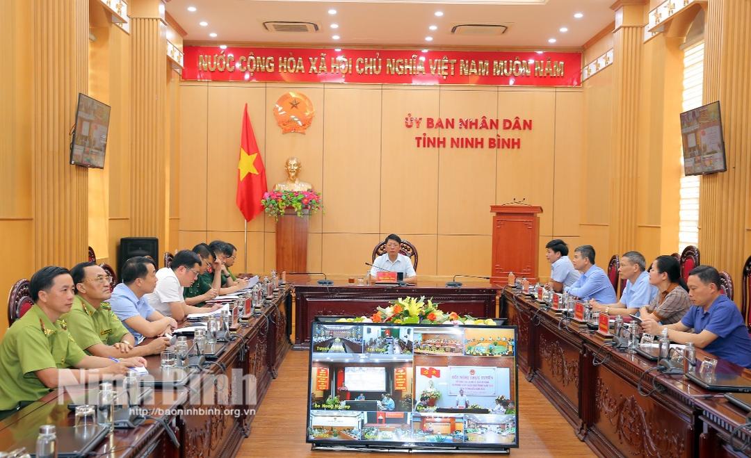 Hội nghị trực tuyến về công tác quản lý, bảo vệ rừng và phòng cháy, chữa cháy rừng