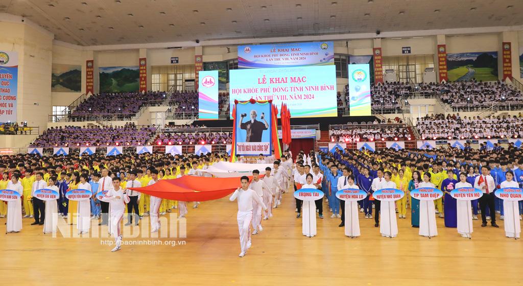 Nhiều dấu ấn từ Hội khỏe Phù Đổng tỉnh Ninh Bình lần thứ VIII
