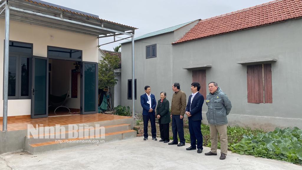 Ninh Bình: 424 hộ được hỗ trợ xây dựng, sửa chữa nhà ở trong năm 2024