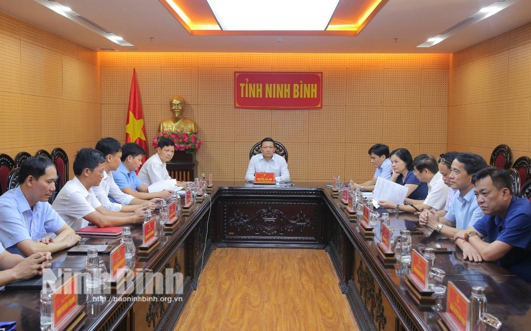 Hội nghị trực tuyến của Chính phủ về xây dựng Nghị định hướng dẫn thi hành Luật Đất đai