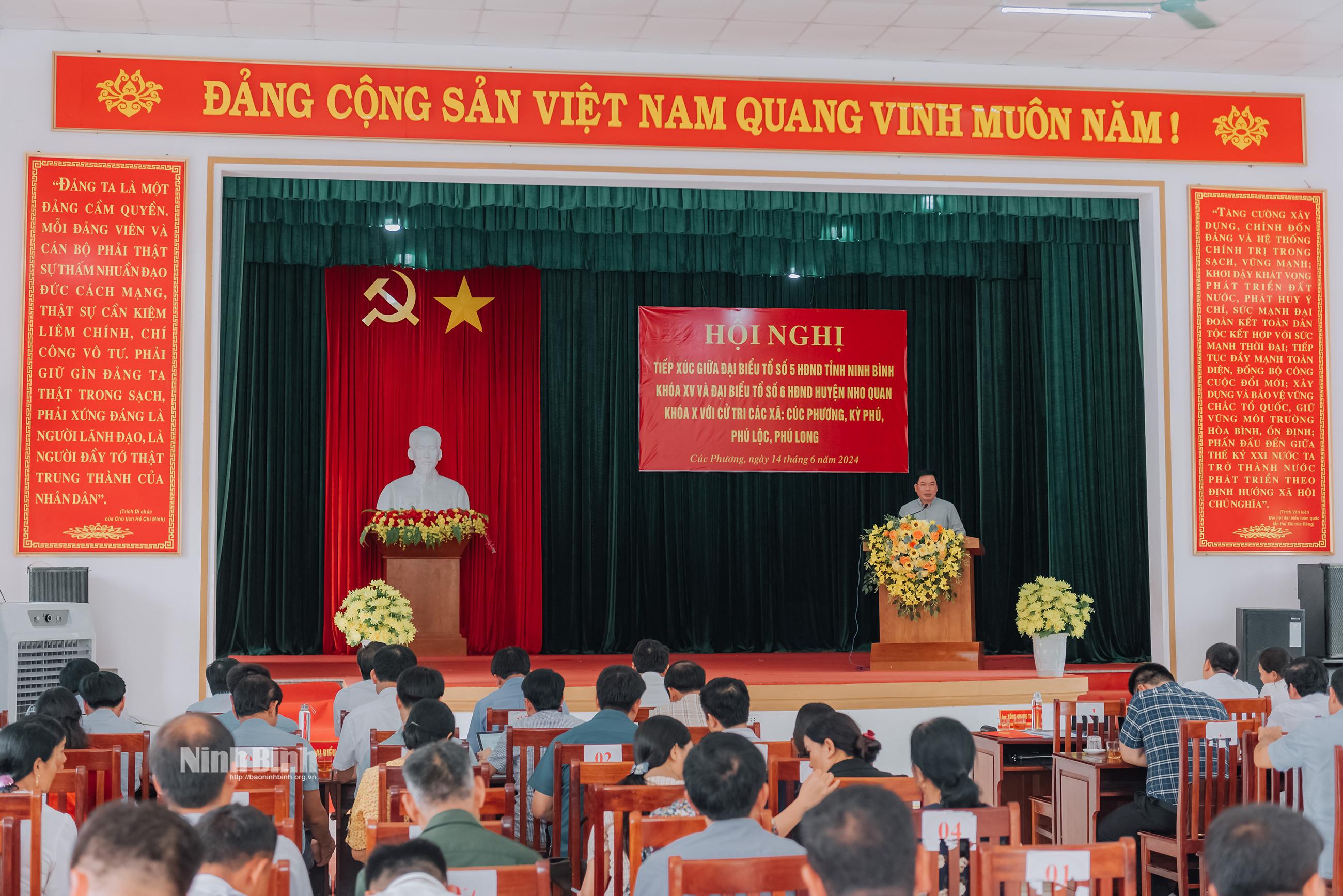 Đại biểu HĐND tỉnh tiếp xúc cử tri các huyện, thành phố