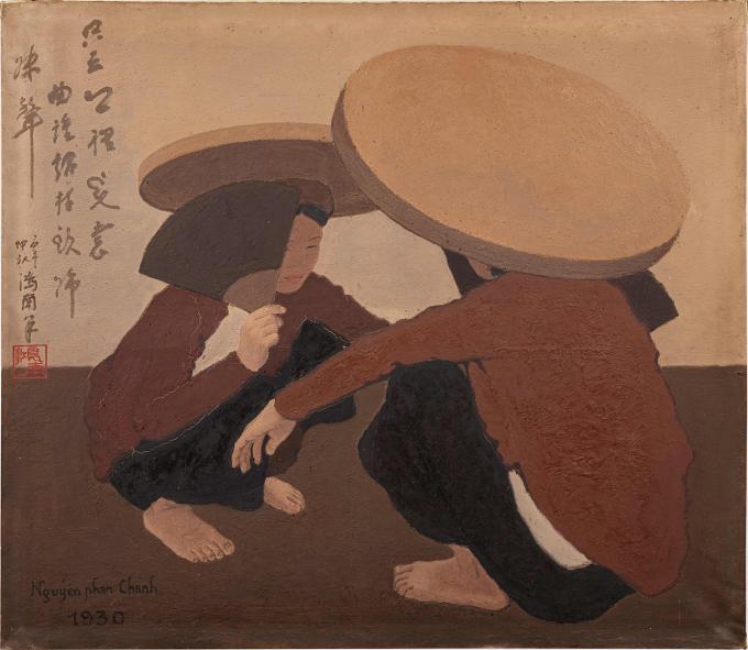 Tranh "Người hát dân ca" đấu giá hơn một triệu euro