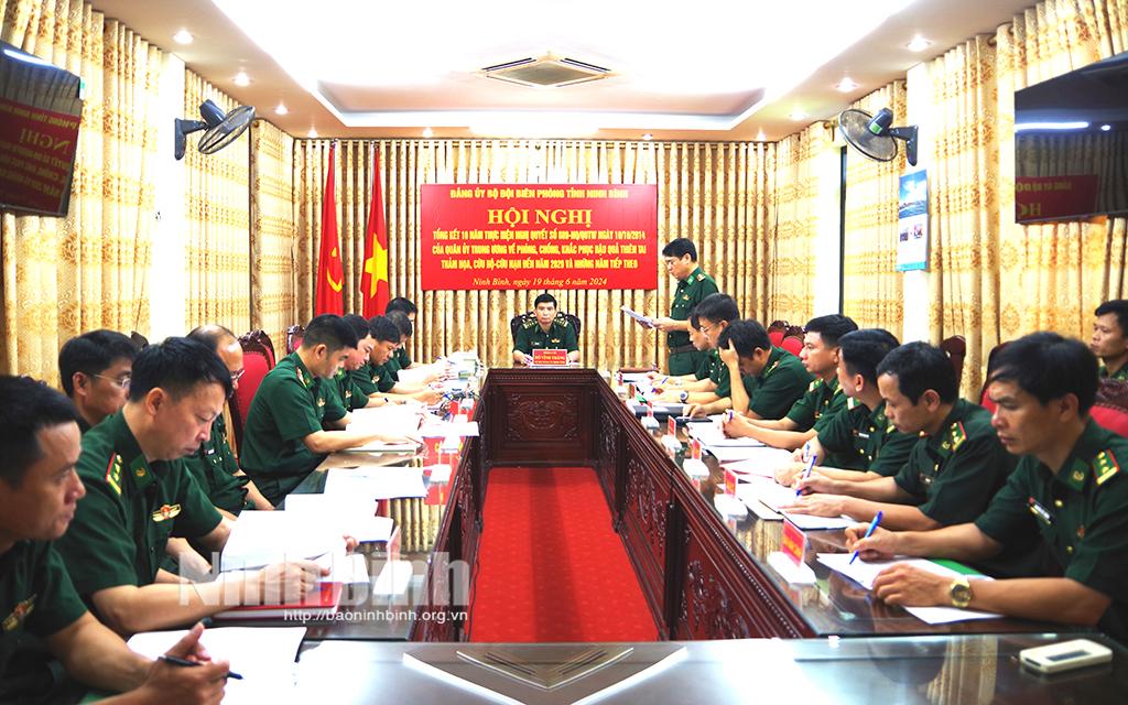 Nâng cao hiệu quả công tác phòng, chống, khắc phục hậu quả thiên tai, thảm họa, cứu hộ, cứu nạn