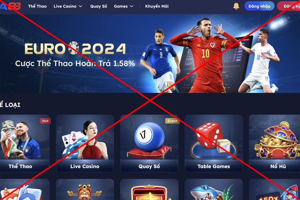Cảnh giác với các hình thức cá độ bóng đá trên không gian mạng mùa EURO 2024