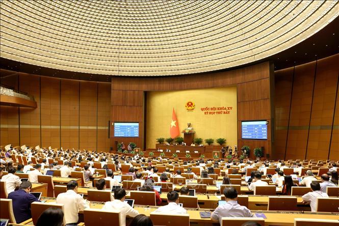 Kỳ họp thứ 7, Quốc hội khóa XV: Thảo luận về một số Dự án Luật