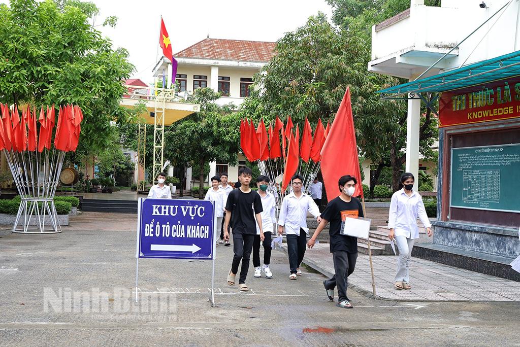 Toàn tỉnh có 99,46% thí sinh đến làm thủ tục dự thi tốt nghiệp THPT năm 2024