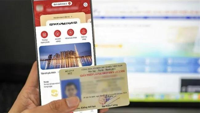 Giấy phép lái xe đã được xác thực trên VNeID được công nhận là giấy tờ hợp lệ