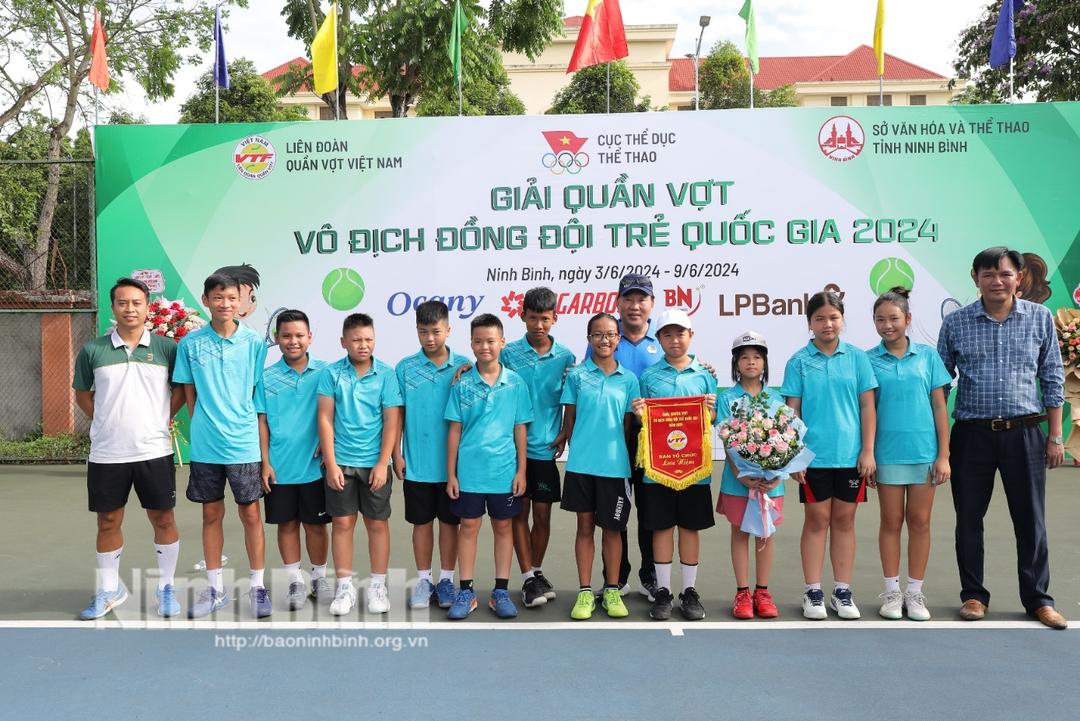 Giải Quần vợt vô địch đồng đội trẻ quốc gia năm 2024: "Sân chơi lớn" của các tay vợt trẻ Ninh Bình