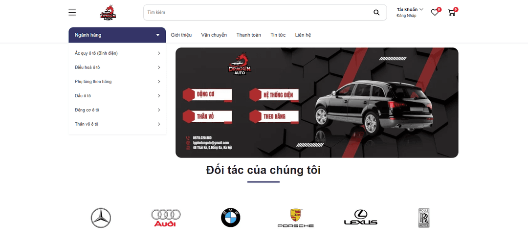 Top 10+ cửa hàng phụ tùng ô tô chính hãng nổi tiếng tại Hà Nội