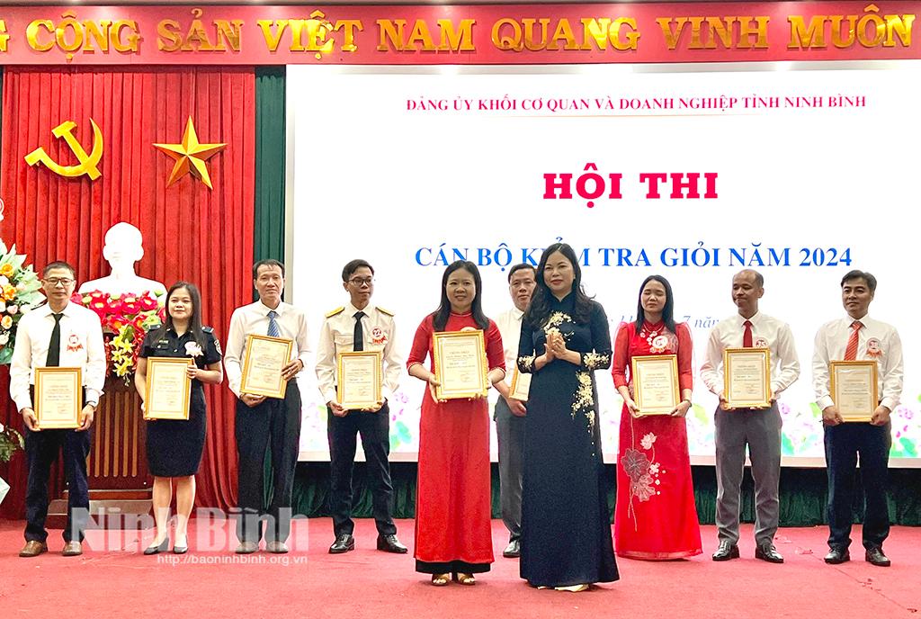 Chung kết Hội thi cán bộ kiểm tra giỏi năm 2024