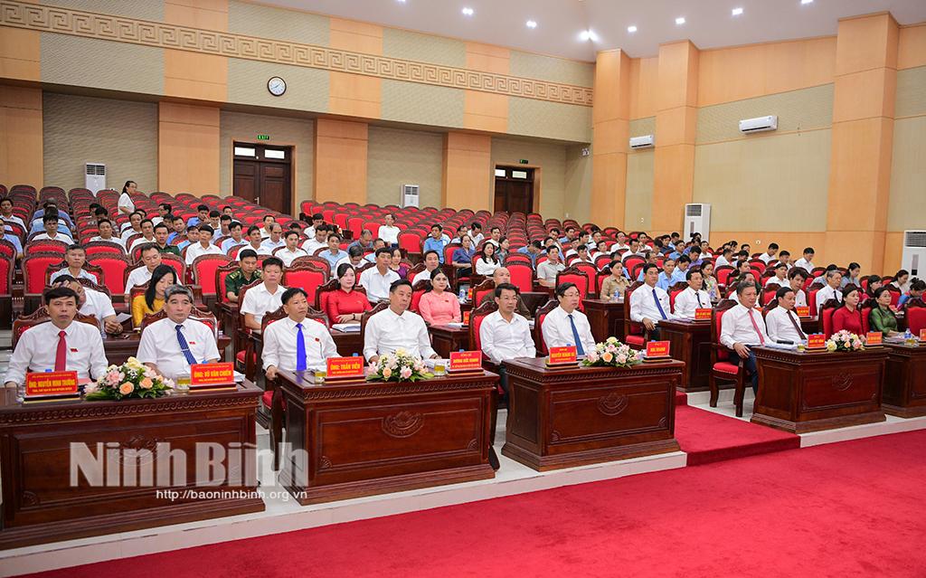 Khai mạc kỳ họp thứ 21, HĐND huyện Kim Sơn khóa XX