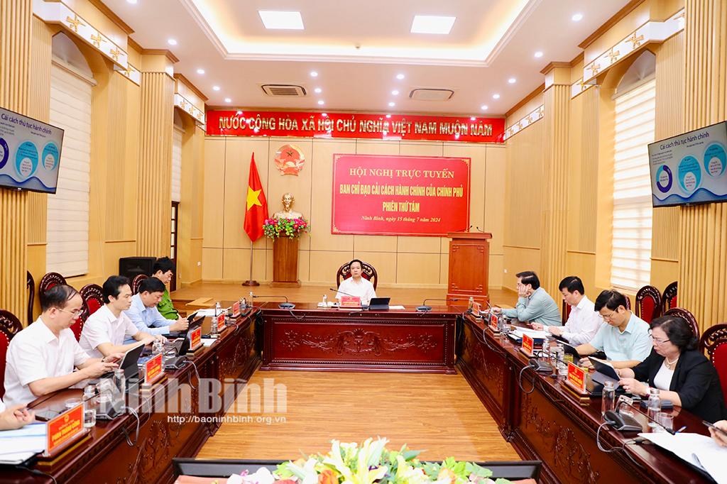 Thực hiện "5 đẩy mạnh" trong cải cách hành chính