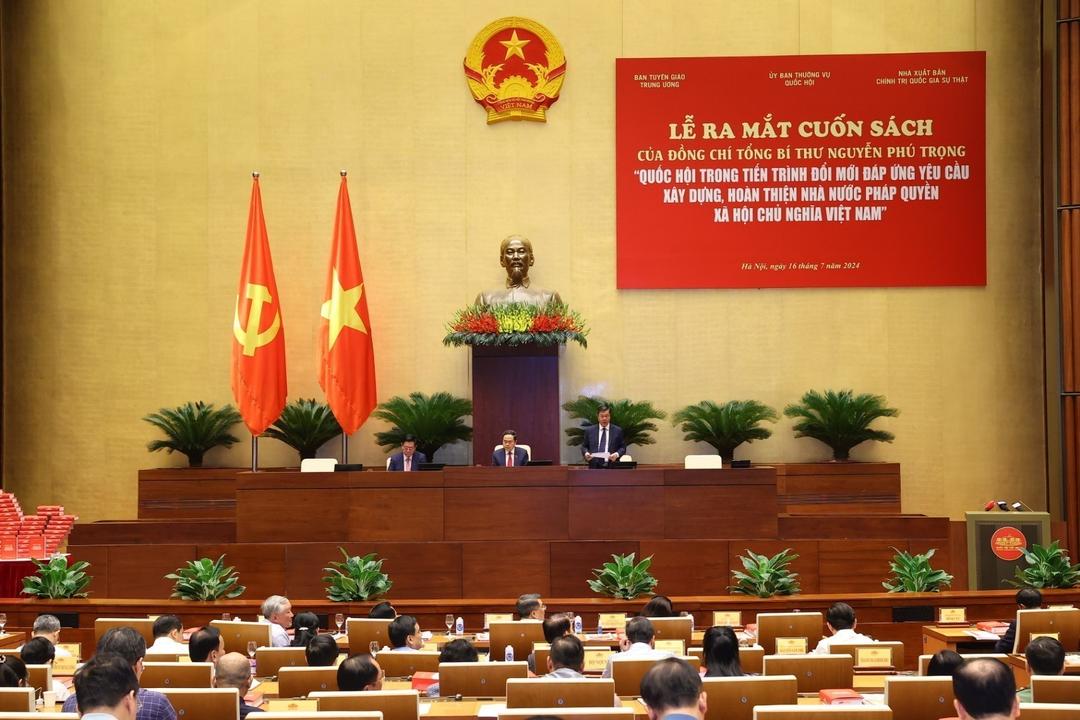 Ra mắt cuốn sách về Quốc hội của Tổng Bí thư Nguyễn Phú Trọng