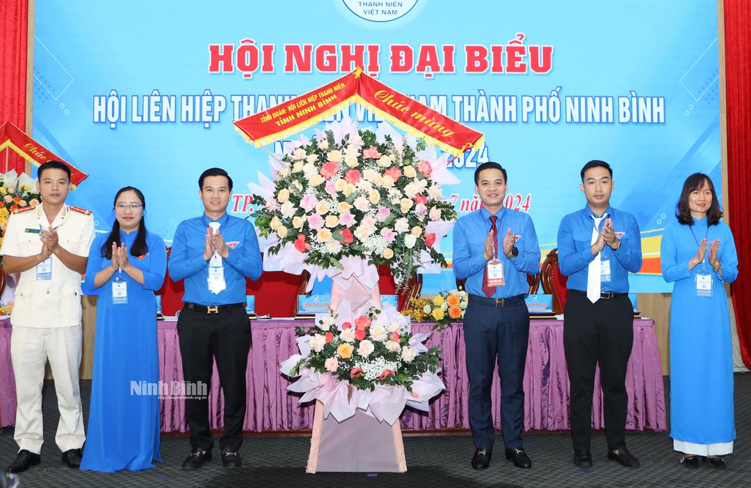 Hội nghị đại biểu Hội LHTN thành phố Ninh Bình nhiệm kỳ 2019-2024