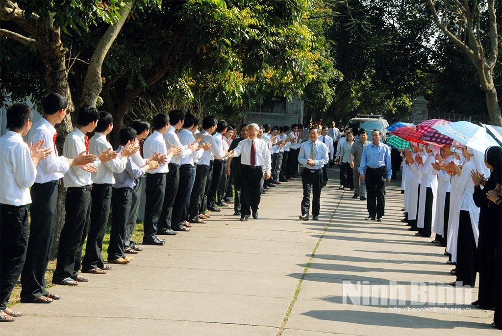 Nhân dân Ninh Bình mãi nhớ về Tổng Bí thư Nguyễn Phú Trọng