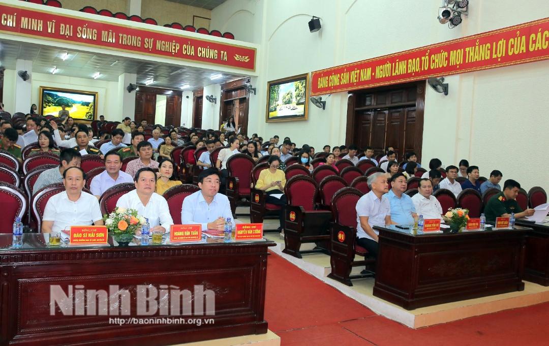 Tập huấn nghiệp vụ công tác kê khai, công khai bản kê khai tài sản, thu nhập