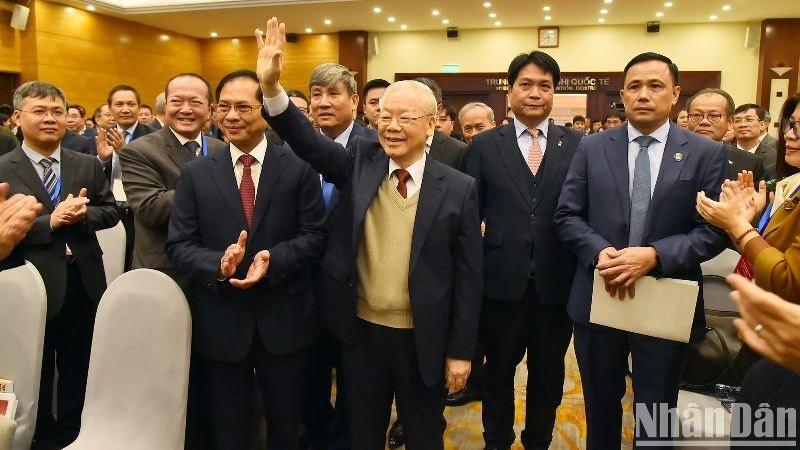 Tổng Bí thư Nguyễn Phú Trọng - Nhà lãnh đạo đặc biệt xuất sắc với nhiều dấu ấn nâng tầm đối ngoại Việt Nam