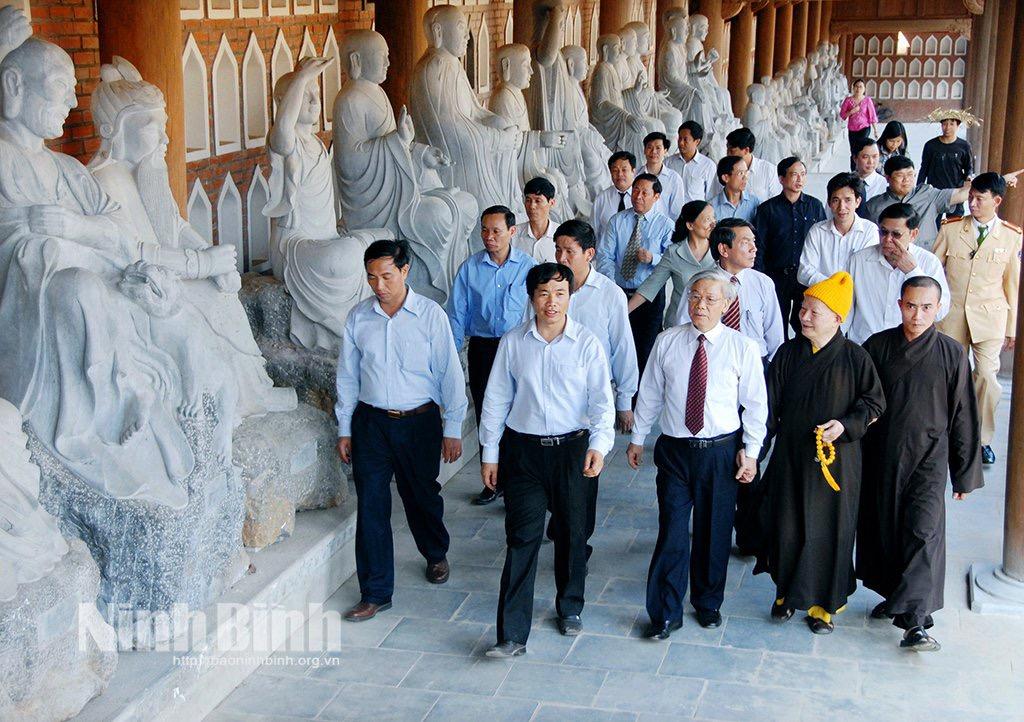 Ninh Binh boosts tourism development in line with orientations and suggestions by General Secretary Nguyen Phu Trong