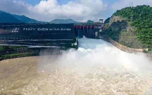 Đảm bảo an toàn hạ du khi xả lũ hồ thủy điện Hòa Bình