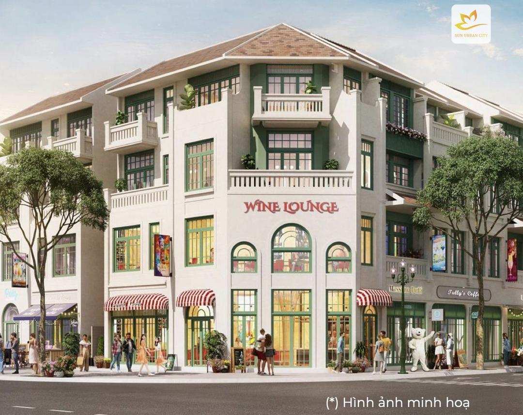 Shophouse Sun Urban City - Bảng giá & giỏ hàng căn đẹp giai đoạn 1