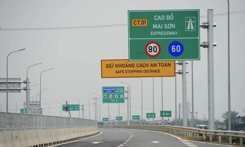 Cao Bo-Mai Son Expressway to be expanded to six lanes
