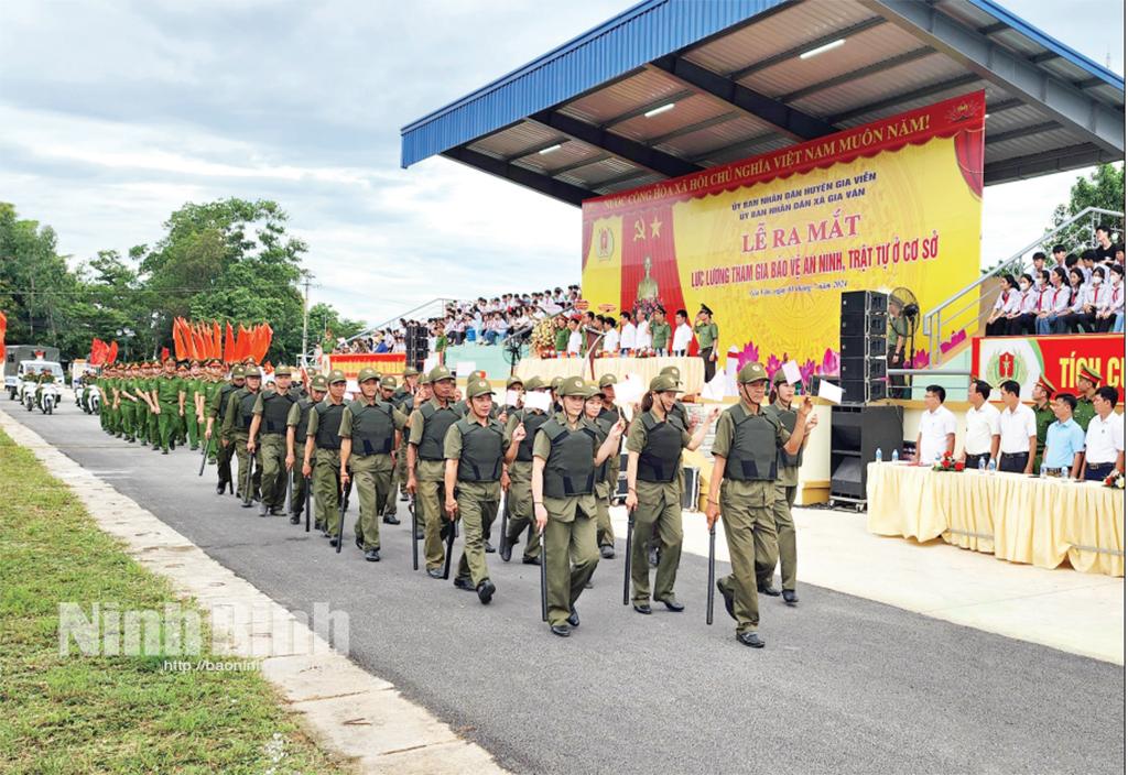 Thêm "cánh tay đắc lực" bảo vệ an ninh, trật tự ở cơ sở