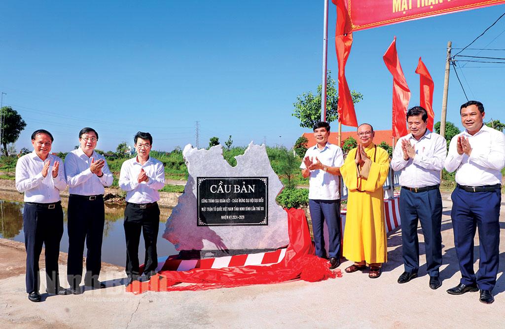 Phát huy sức mạnh khối đại đoàn kết toàn dân, khơi dậy khát vọng phát triển, xây dựng Ninh Bình ngày càng giàu mạnh, văn minh
