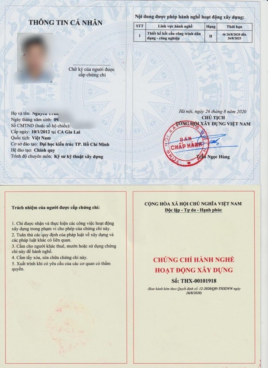 Đơn vị nào cấp chứng chỉ hành nghề thiết kế xây dựng uy tín?