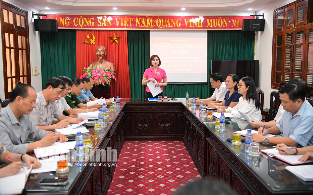 Triển khai công tác dân vận, công tác phối hợp hoạt động vận động quần chúng xây dựng và bảo vệ Tổ quốc 6 tháng cuối năm