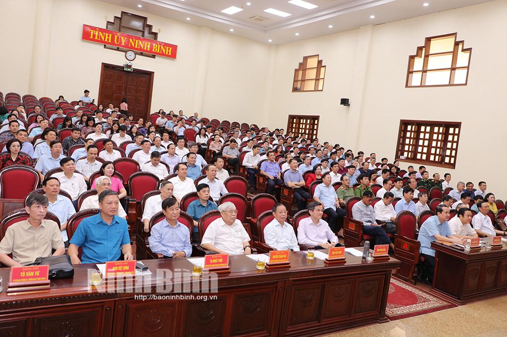 Hội nghị toàn quốc quán triệt Quy định số 144 và Chỉ thị số 35 của Bộ Chính trị