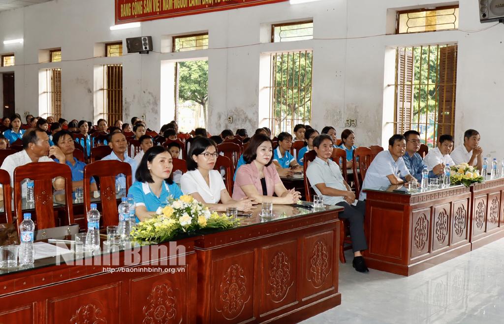 Hội LHPN huyện Yên Khánh phát động thi đua cao điểm kỷ niệm 30 năm tái lập huyện