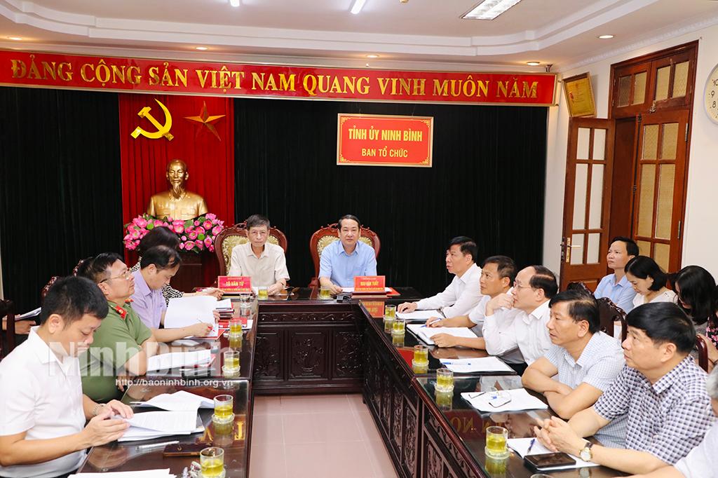 Ban Tổ chức Trung ương lấy ý kiến góp ý Đề án bổ sung, sửa đổi Quy chế bầu cử trong Đảng