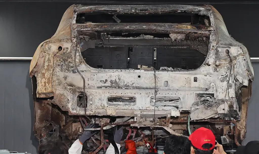 "Nóng" vấn đề quản lý an toàn pin xe điện tại Hàn Quốc