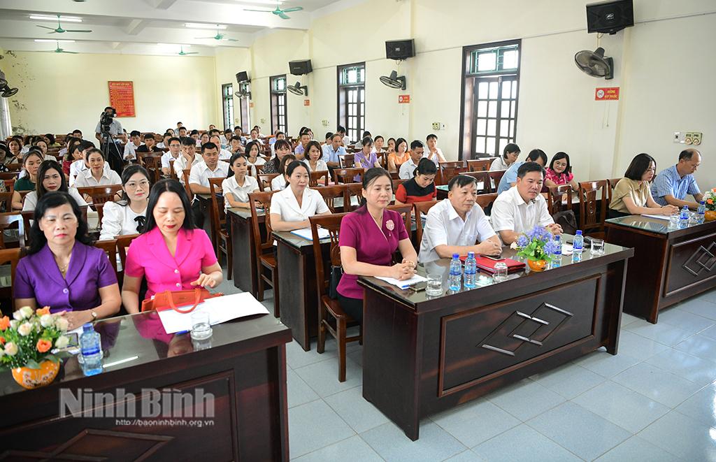 Khai giảng Lớp Trung cấp Lý luận chính trị hệ không tập trung tại huyện Kim Sơn