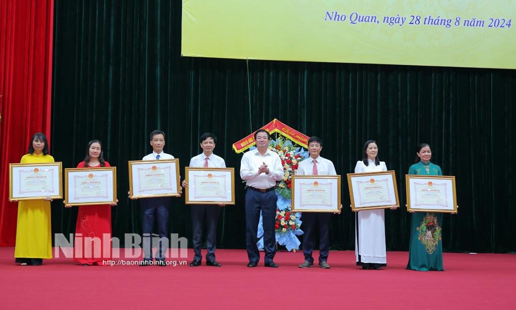 Nho Quan triển khai nhiệm vụ năm học 2024-2025