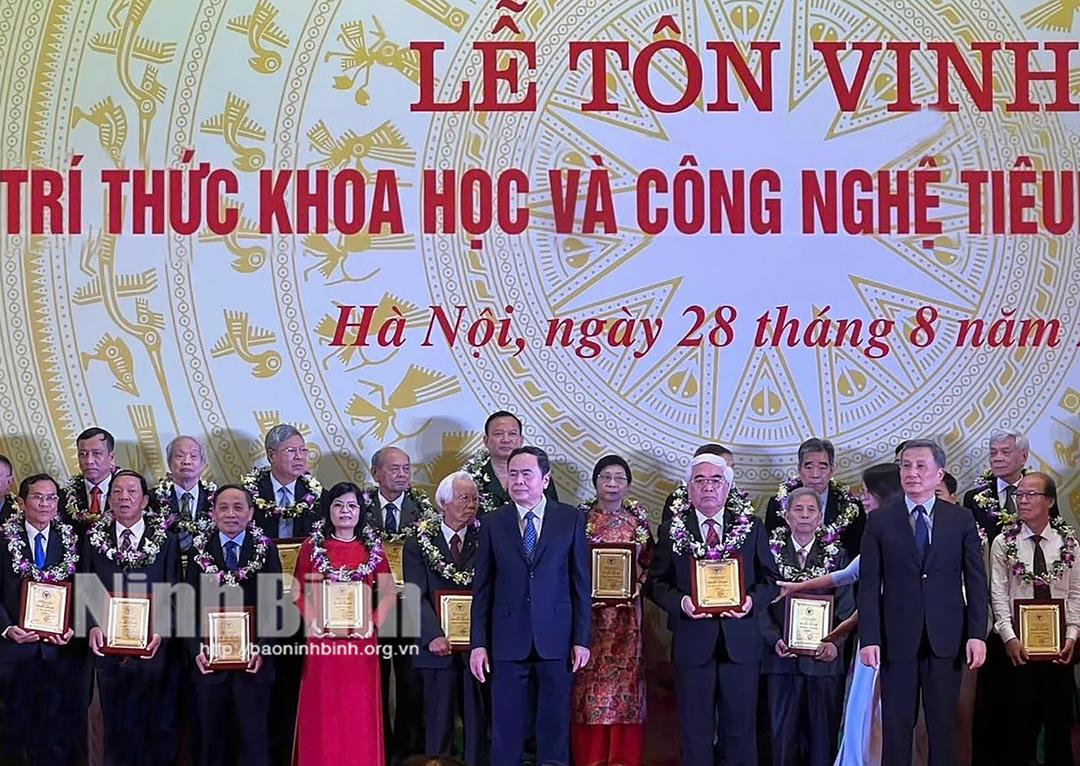 Ninh Bình có một cá nhân được tôn vinh trí thức khoa học - công nghệ tiêu biểu toàn quốc