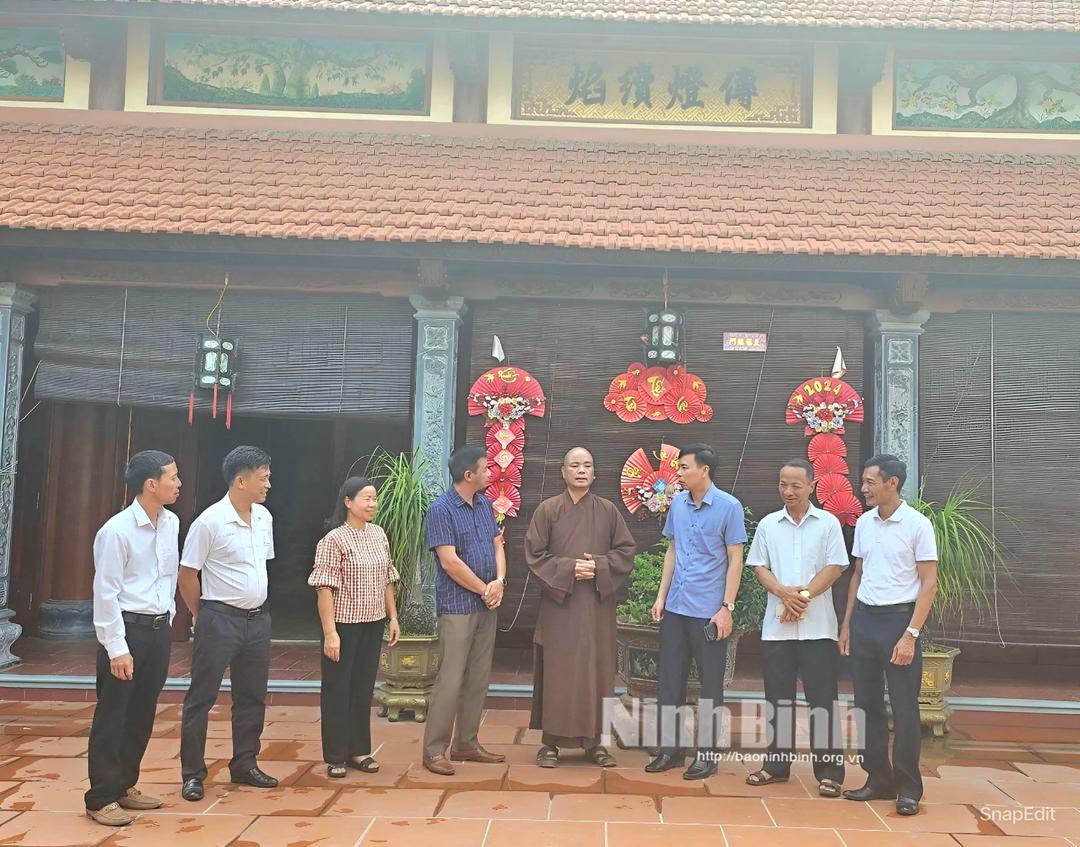 Giáo hội Phật giáo Việt Nam tỉnh Ninh Bình chung tay xây dựng khối đại đoàn kết toàn dân