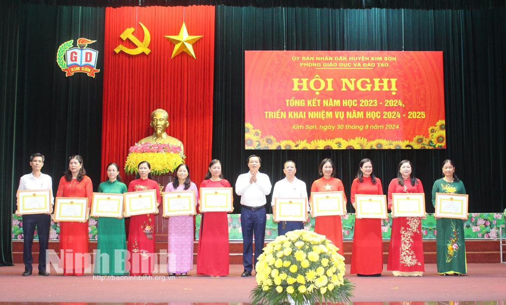 Kim Sơn triển khai nhiệm vụ năm học 2024-2025