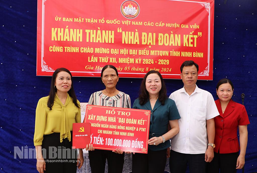 Gia Viễn: Khởi công và khánh thành các công trình chào mừng Đại hội đại biểu MTTQ Việt Nam tỉnh