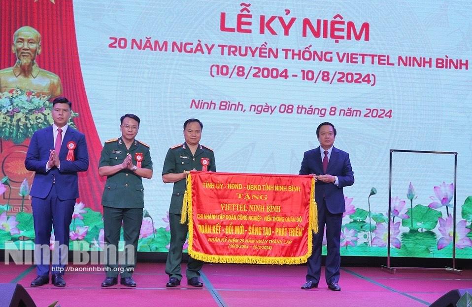 Viettel Ninh Bình kỷ niệm 20 năm ngày truyền thống